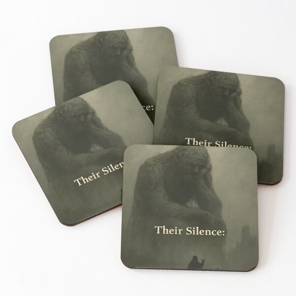 Item preview, Their Grief, Their Silence – Melancholy Myth Print designed and sold by WhisperFrame.