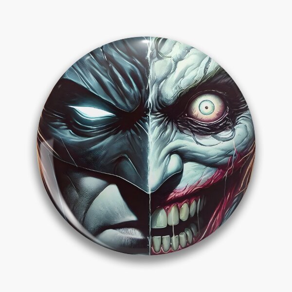 Artikelvorschau, Schlechter Witz Split Face Dualität Kunst entworfen und verkauft von GeekArtUniverse.