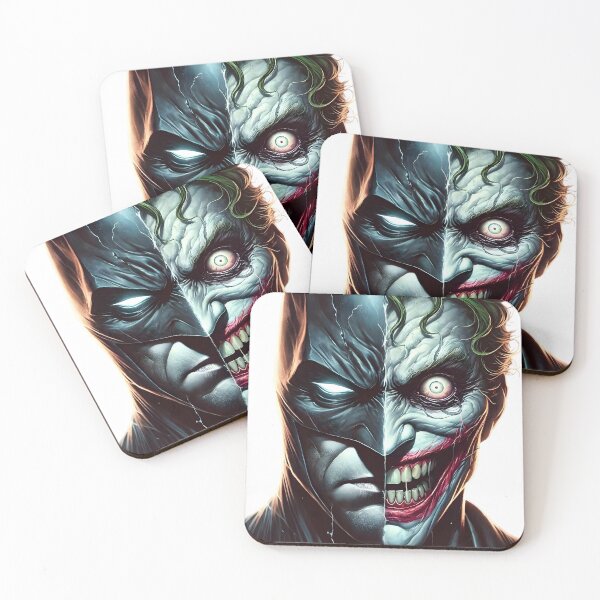 Item preview, Bad Joke Split Face Duality Art designed and sold by GeekArtUniverse.