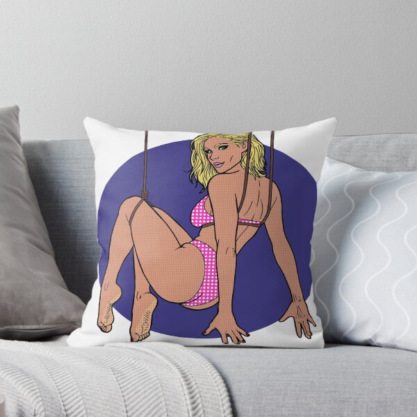 Item preview, Rope Swing Pinup designed and sold by SolefulStickers.