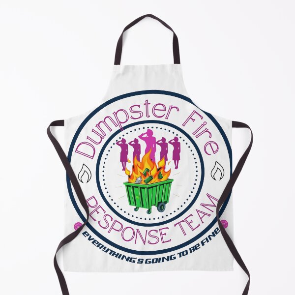 Item preview, Pink & Blue Women's, "Dumpster Fire Response Team" designed and sold by Holy Coast Threads (Formerly ChristianFlower).