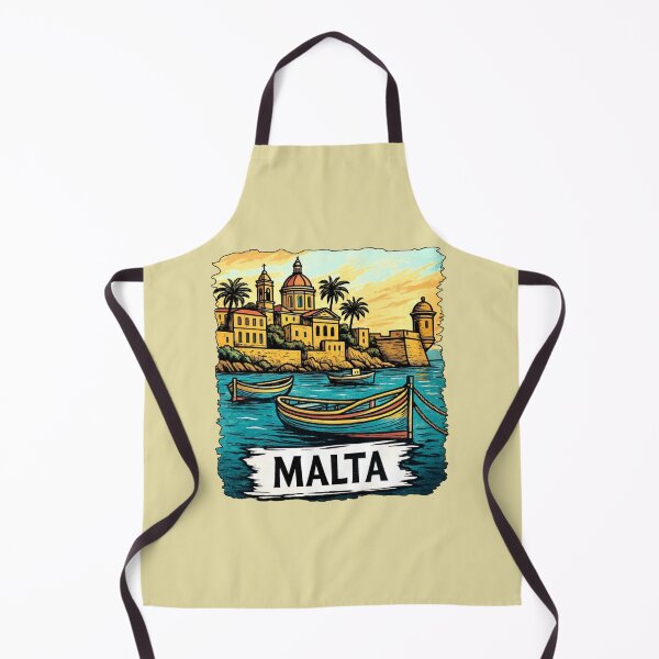 Item preview, Malta -- Historic Harbor designed and sold by Myra365Art.