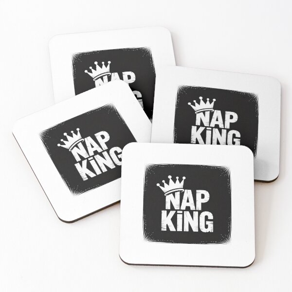 Item preview, Nap King Funny Crown Typography Design designed and sold by Enea Kelo.