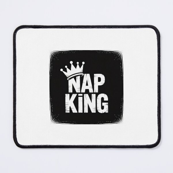 Item preview, Nap King Funny Crown Typography Design designed and sold by Enea Kelo.