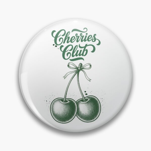 Artikelvorschau, Retro grüne Kirschen entworfen und verkauft von Claustronautas.