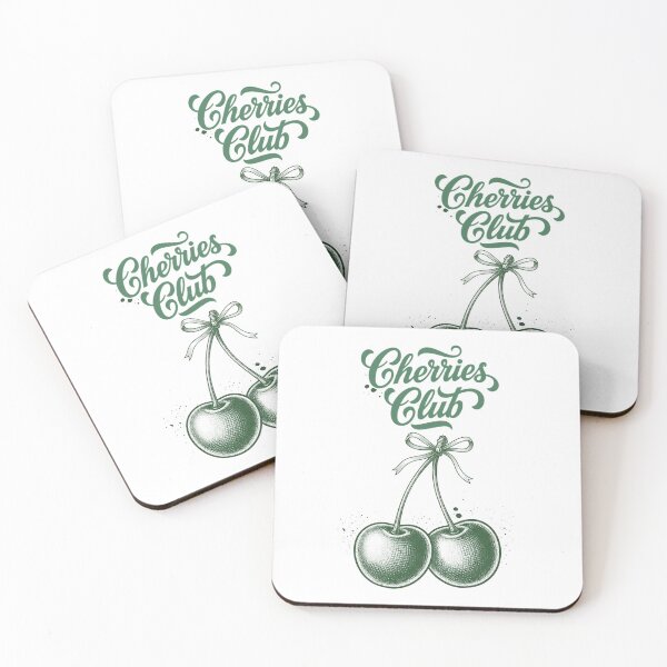 Item preview, Retro Green Cherries designed and sold by Claustronautas.