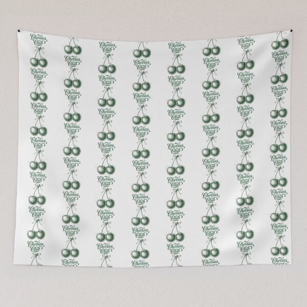 Item preview, Retro Green Cherries designed and sold by Claustronautas.