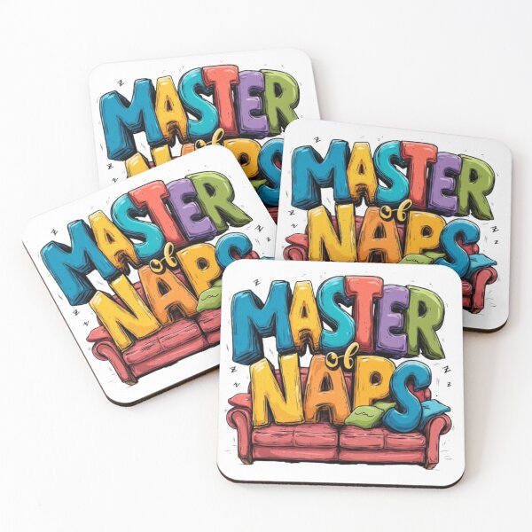 Item preview, Master of Naps – Funny Lazy Sofa Design designed and sold by AlexLineArt.