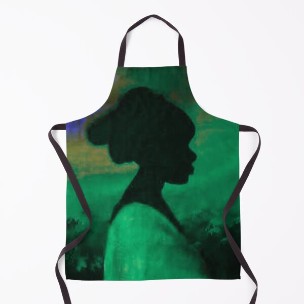 Item preview, Woman in profile, Sunset silhouette designed and sold by MaPerle.