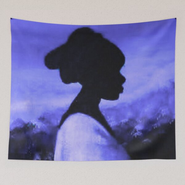 Item preview, Woman in profile, Sunset silhouette designed and sold by MaPerle.