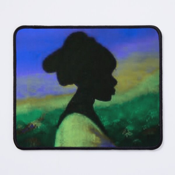 Item preview, Woman in profile, Sunset silhouette designed and sold by MaPerle.