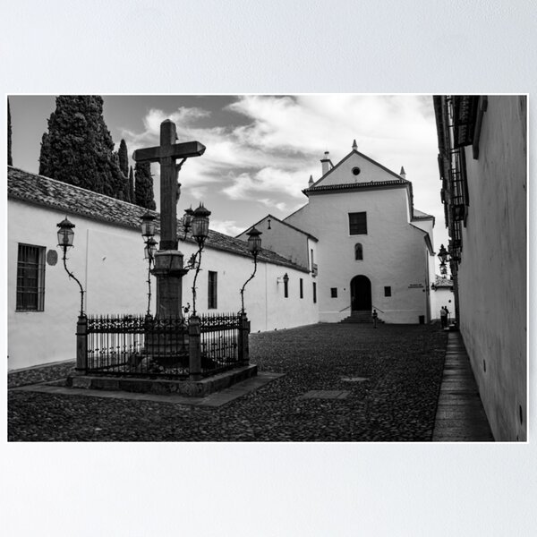 Item preview, Christ of the Lanterns (Black and White) designed and sold by CresswellPhotos.