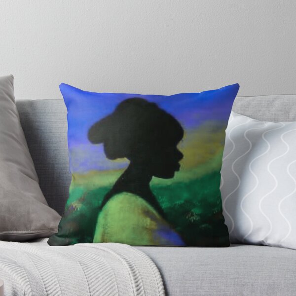Item preview, Woman in profile, Sunset silhouette designed and sold by MaPerle.