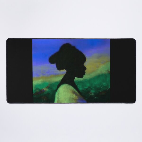 Item preview, Woman in profile, Sunset silhouette designed and sold by MaPerle.