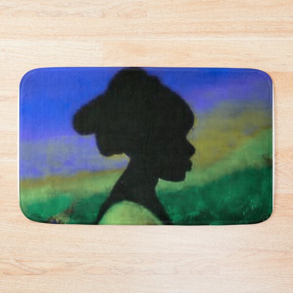 Item preview, Woman in profile, Sunset silhouette designed and sold by MaPerle.
