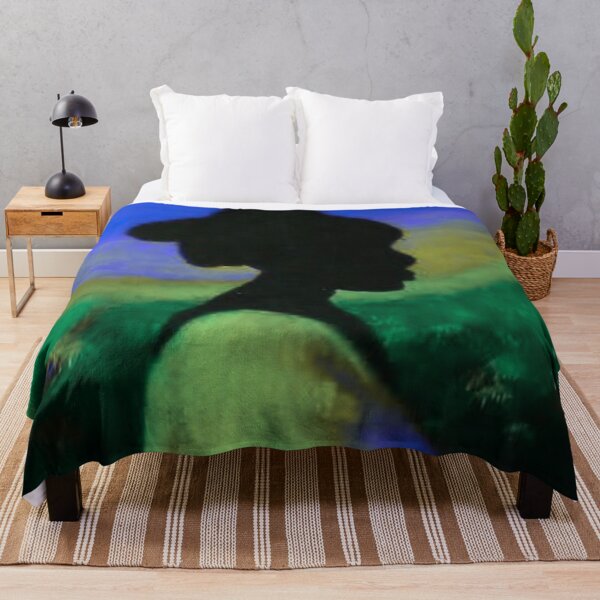 Item preview, Woman in profile, Sunset silhouette designed and sold by MaPerle.
