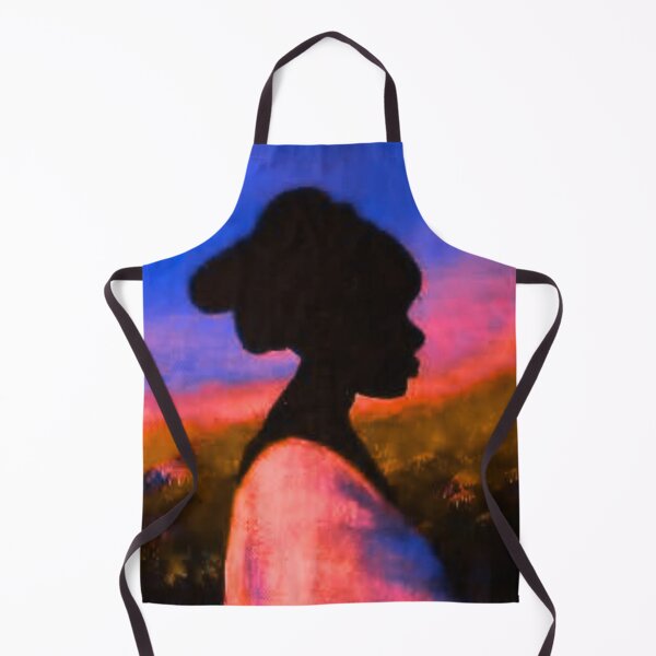 Item preview, Woman in profile, Sunset silhouette designed and sold by MaPerle.