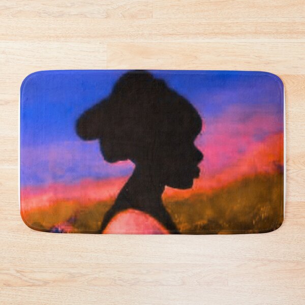Item preview,  Woman in profile, Sunset silhouette designed and sold by MaPerle.