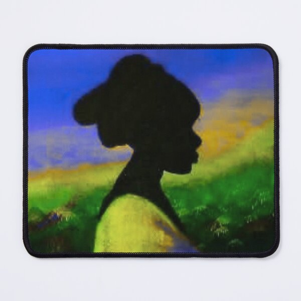 Item preview, Woman in profile, Sunset silhouette designed and sold by MaPerle.