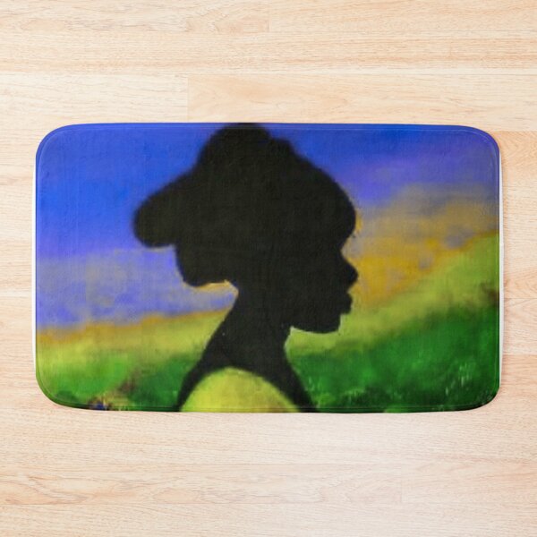 Item preview, Woman in profile, Sunset silhouette designed and sold by MaPerle.