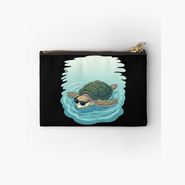 Item preview, Cool turtle with sunglasses in the water designed and sold by Hans-Design.