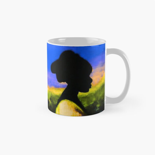 Item preview, Woman in profile, Sunset silhouette designed and sold by MaPerle.
