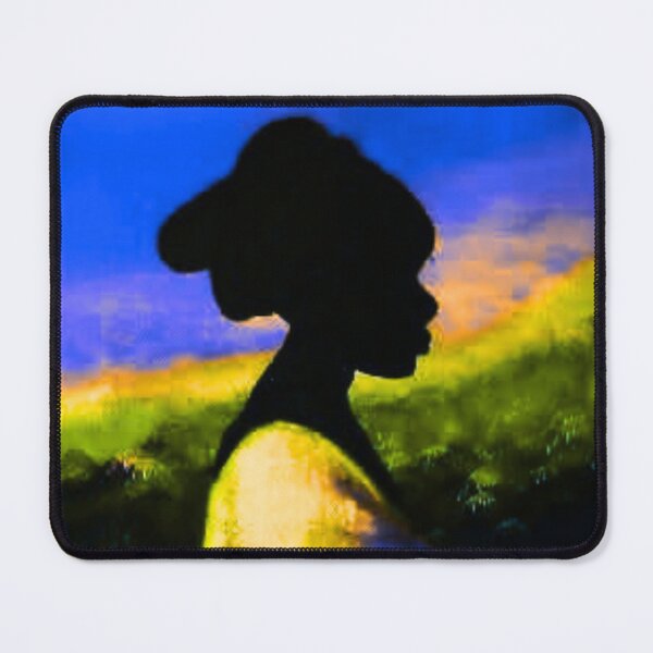 Item preview, Woman in profile, Sunset silhouette designed and sold by MaPerle.