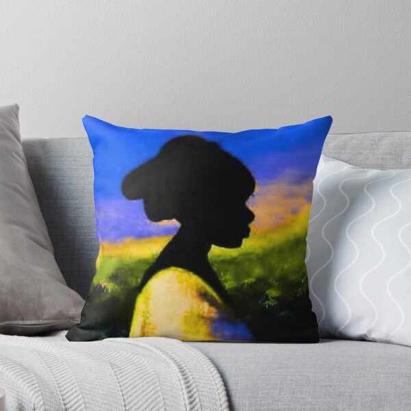 Item preview, Woman in profile, Sunset silhouette designed and sold by MaPerle.