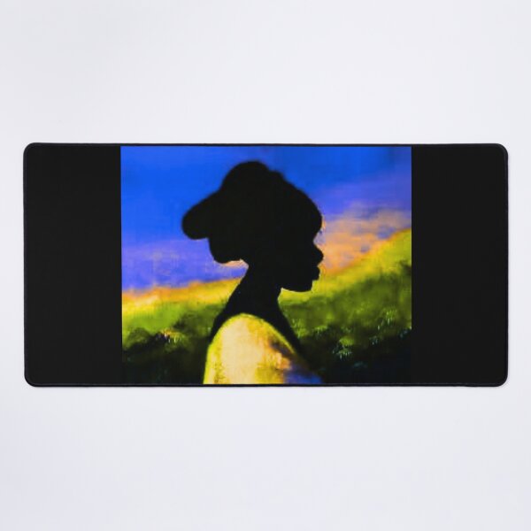 Item preview, Woman in profile, Sunset silhouette designed and sold by MaPerle.