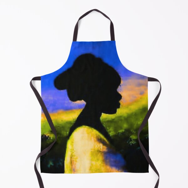 Item preview, Woman in profile, Sunset silhouette designed and sold by MaPerle.