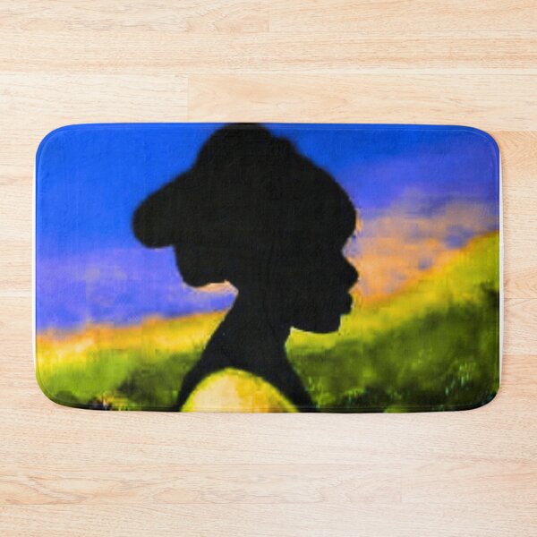 Item preview, Woman in profile, Sunset silhouette designed and sold by MaPerle.