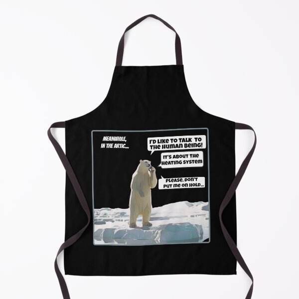 Item preview, MEANWHILE IN THE ARTIC. Polar bear and global warming designed and sold by GAT74.