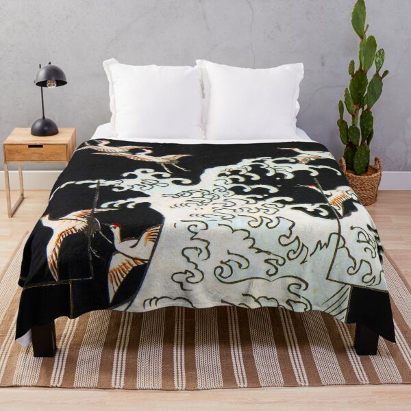 Item preview, Cranes Over the Great Wave designed and sold by WheelieGdArt.