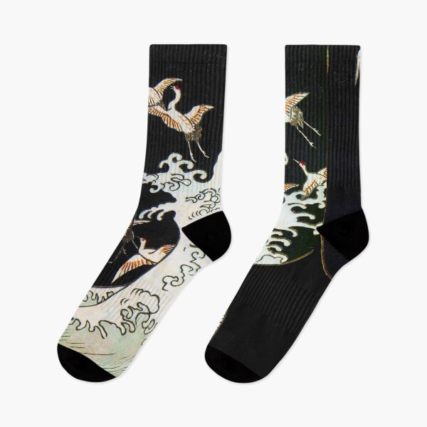 Item preview, Cranes Over the Great Wave designed and sold by WheelieGdArt.