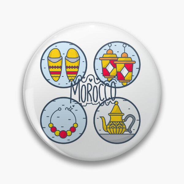 Item preview, Morocco Traditional Icons – Babouche, Lantern, Jewelry & Tea Pot designed and sold by chanshoping.
