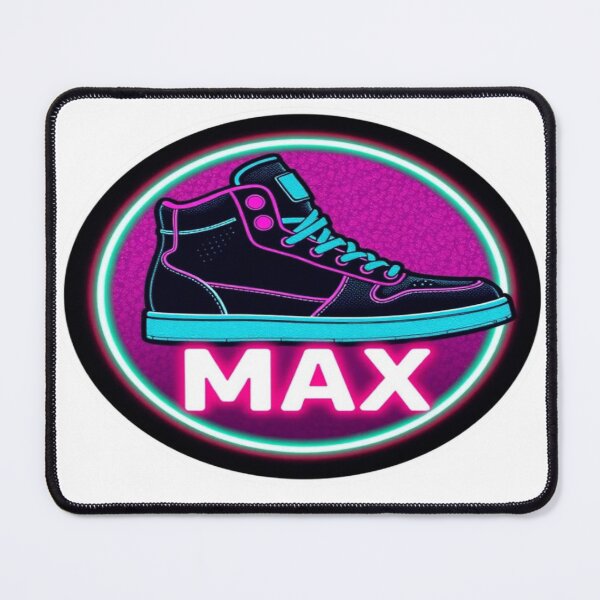 Item preview, Retro Arcade MAX Sneaker – Pixel Emblem Sticker Premium Cool Reloaded Trendy Best Gift designed and sold by Imaginarium of Chaos falcon88 .