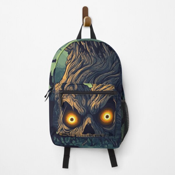 Item preview, Ghost tree with glowing eyes – Halloween artwork in the cemetery forest designed and sold by Meiersbeste.
