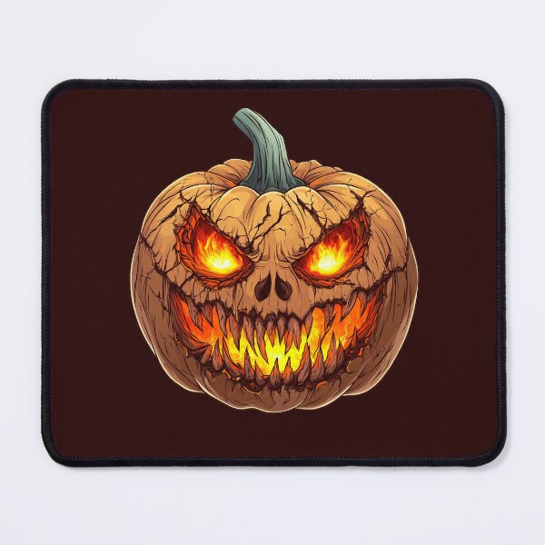 Item preview, Demonic Pumpkin – glowing jack-o'-lantern for Halloween designed and sold by Meiersbeste.