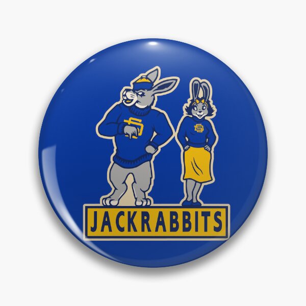 Item preview, Vintage Jackrabbits Mascot Couple designed and sold by VintageVarsity5.