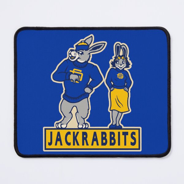 Item preview, Vintage Jackrabbits Mascot Couple designed and sold by VintageVarsity5.