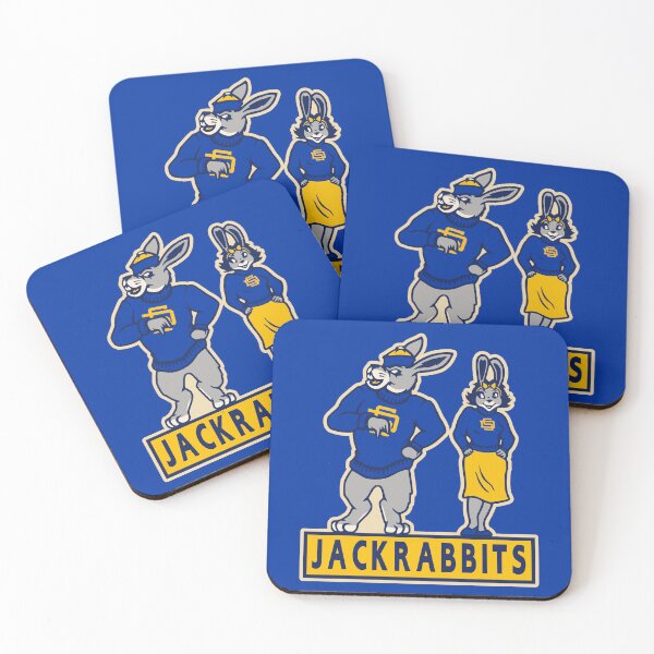 Item preview, Vintage Jackrabbits Mascot Couple designed and sold by VintageVarsity5.
