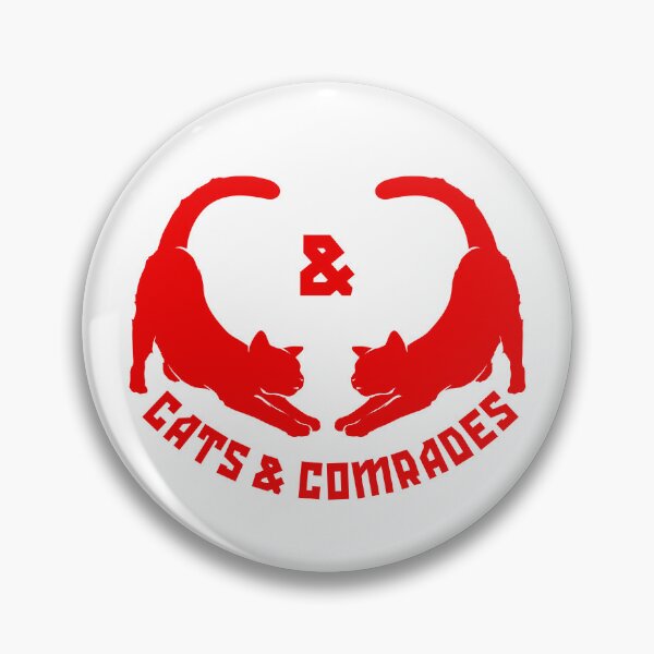 Artikelvorschau, Rotes Logo von Cats & Comrades entworfen und verkauft von CatsandComrades.
