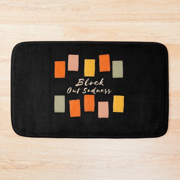 Item preview, Block Out Sadness – Bright Vibes Only  designed and sold by Designynatalii.