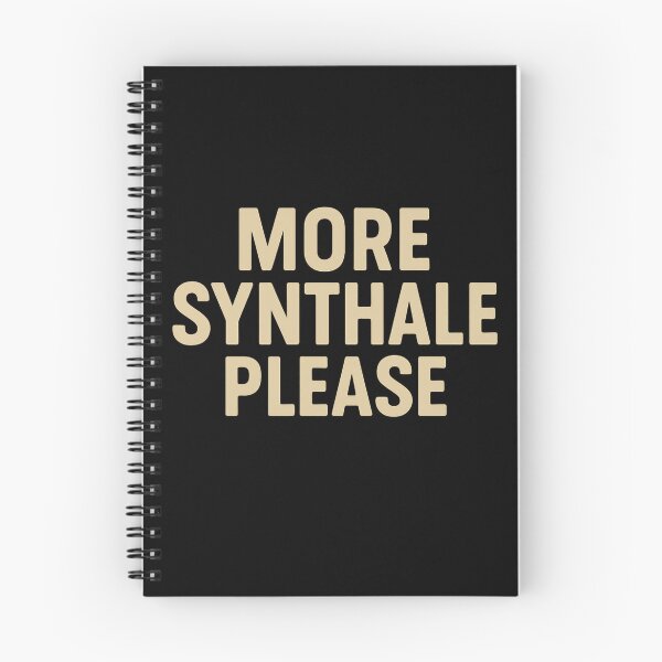 Item preview, More Synthale Please T-Shirt – Funny Star Trek Inspired Sci-Fi Bar Drink Tee designed and sold by Feral Confetti.