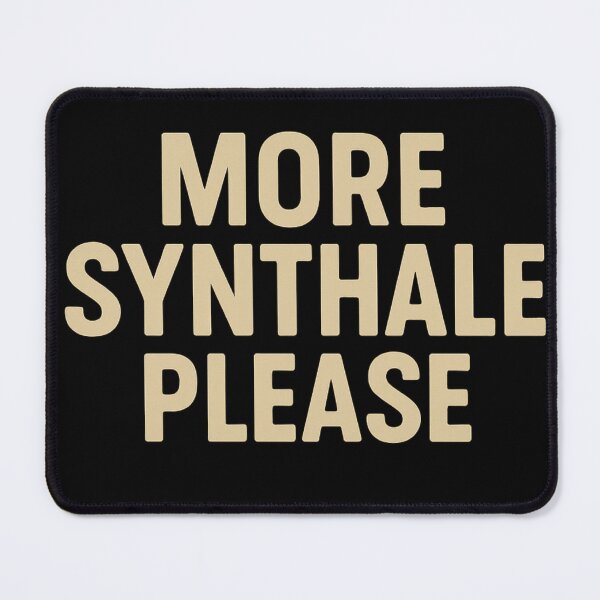 Item preview, More Synthale Please T-Shirt – Funny Star Trek Inspired Sci-Fi Bar Drink Tee designed and sold by Feral Confetti.