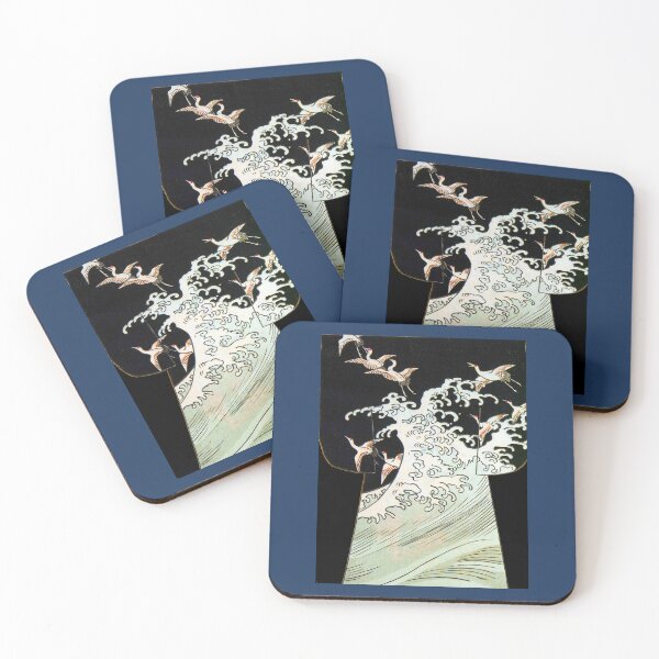 Item preview, Cranes Over the Great Wave - V2 designed and sold by WheelieGdArt.