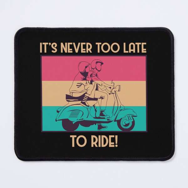 Item preview, It's Never to Later to Ride designed and sold by GhostShack.