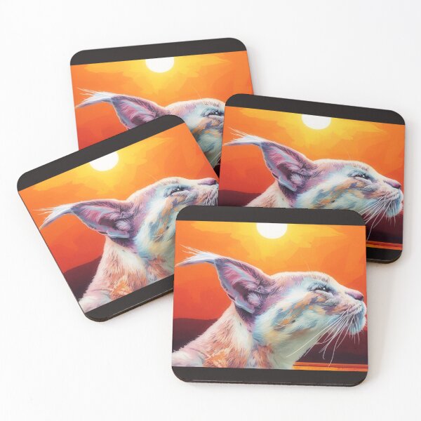 Item preview, Caracal at Sunset designed and sold by Carol Gilden.