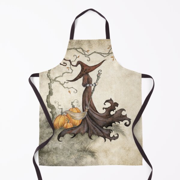 Item preview, Dark Woods Autumn Witch designed and sold by AmyBrownArt.