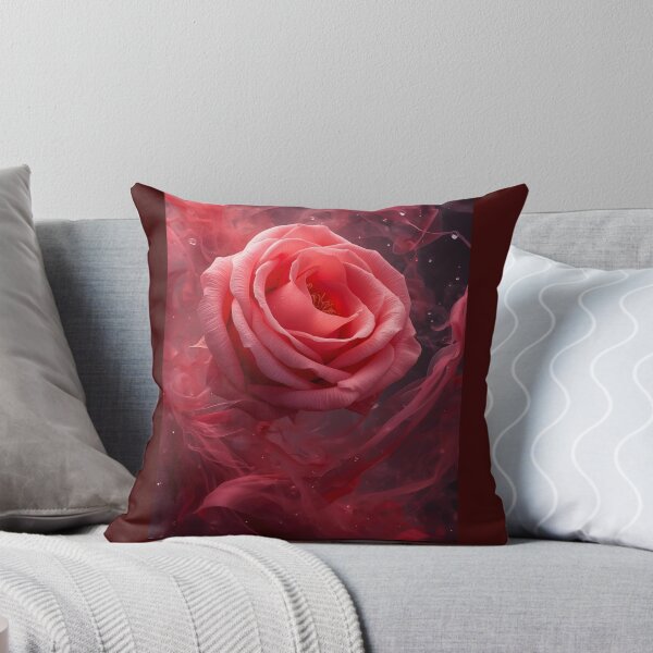 Item preview, Pink Rose in Ethereal Mist – Realistic Floral Elegance designed and sold by RAKO13.